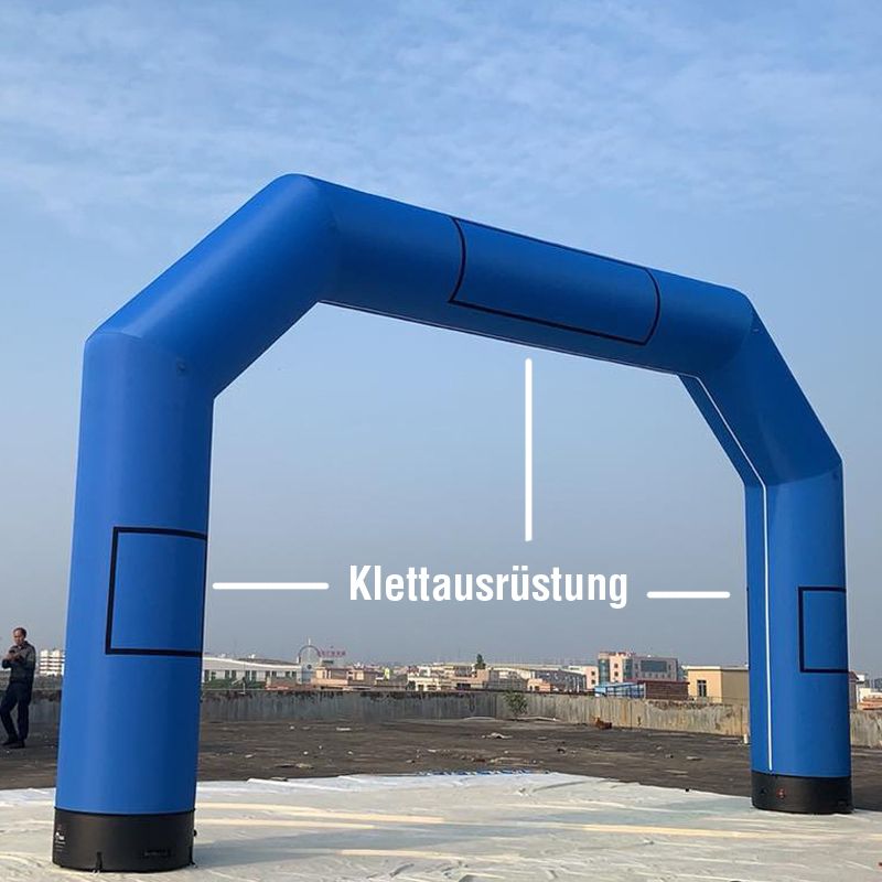Inflat Arch mit Klettflächen
